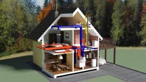 Система отопления загородного дома